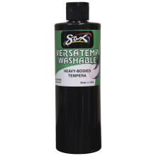 Sax Pest   v    Versatemp Heavy Bodied Tempera Paint Black Pint