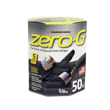 Zero-G 5/8 tuumaa D X 50 ft. L Musta alumiininen puutarhaletku