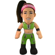 Peluche Bleacher Creatures WWE Bayley 25 cm - Une diva du catch     jouer ou     exposer