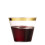 Munfix 100 Bicchieri di Plastica Dorati - 9 Oz Trasparenti - Eleganti Bicchieri Usa e Getta 2