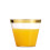 Munfix 100 Bicchieri di Plastica Dorati - 9 Oz Trasparenti - Eleganti Bicchieri Usa e Getta 5