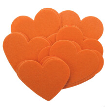 Legende nogensinde efter 3 tommer orange 22pc stive filthjerter