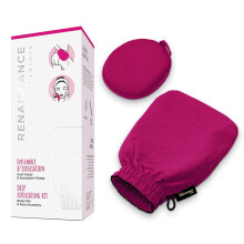 Renaissance Glove a Body Peeling-Handschuh mit Gesichtspeeling-Zubehr von Daniele Henkel  vegan, effektiver und widerstandsfhiger als eine Luffa-B