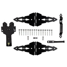 National Hardware N109-306 V8420 Deluxe Strap Saranaporttisarja, musta