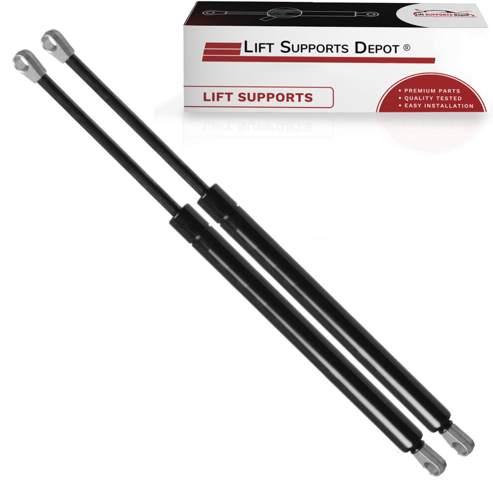 Lift Supports Depot Qty (2) Replaces C16-00009 Lift Supports 19.37 Inch Extended Special Eye Ends 187Lbs Shocks Struts 794811421801
