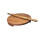 Conjunto de Chakla Belan de Madeira: Rolo e Tábua de Teak de 8 polegadas 1