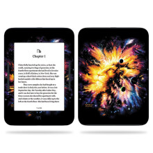MightySkins Skin compatibile con Barnes & Noble Nook GlowLight 3 (2017) - Leo Galaxy | Copertura protettiva per decalcomanie in vinile, durevole