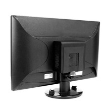 HIDEit Mounts Uni-SW VESA-Halterung hergestellt in den USA verstellbare kleine und breite Gerte-Wandhalterung aus schwarzem Stahl Kabelbox-Wan