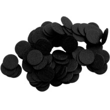 Legende nogensinde efter 1,5 tommer sort 94 pc stive filtcirkler