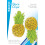O2COOL Boca Clips - Κλιπ Πετσέτας για Ξαπλώστρες, Παράθυρα και Πισίνα - (Ανανάς) 2 Τεμάχια 2