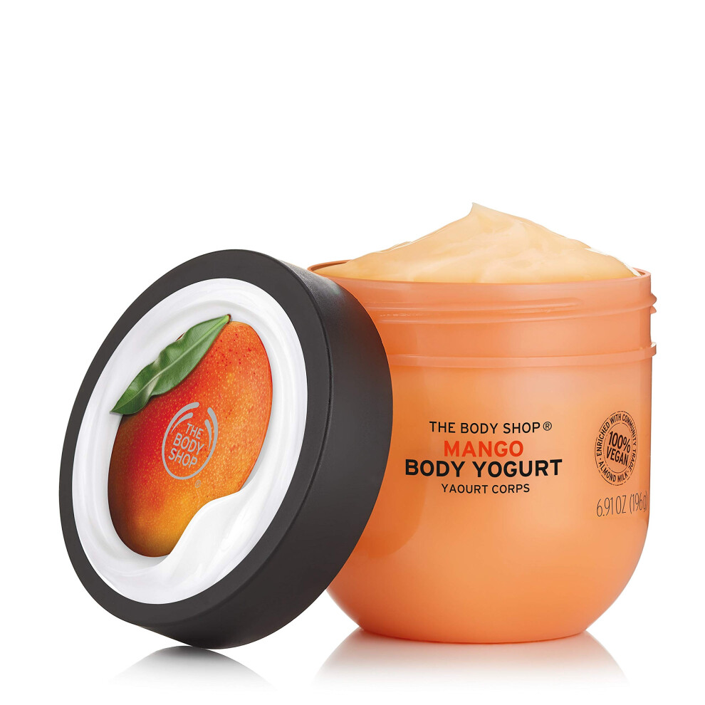 The Body Shop Mango Body Yogurt  48hr Moisturizer  100% Vegan  6.91 Fl Oz