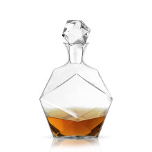 Viski Faceted Whisky Crystal Decanter - Dekantr na whisky Vno Prsluenstv pro milovnky vna Dar kritlov karafa na likr Stylov barov ndob