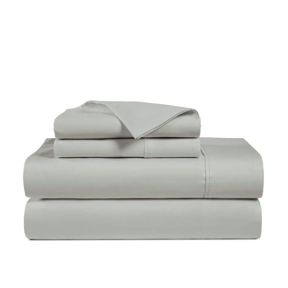 Draps Minor Monkey 100 % coton    gyptien Queen Size 1000 fils au pouce carr    4 pi   ces Draps en coton gris clair pour lit Queen Size Doux et rafra