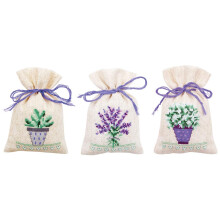 Vervaco Cross Stitch Bag Kit Provence (Set of 3) PN-0167512
