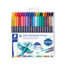Staedtler 3001 TB36 ST kaksipδinen akvarellisivellin kynδ 1 kpl (1 kpl pakkaus) Monivδrinen