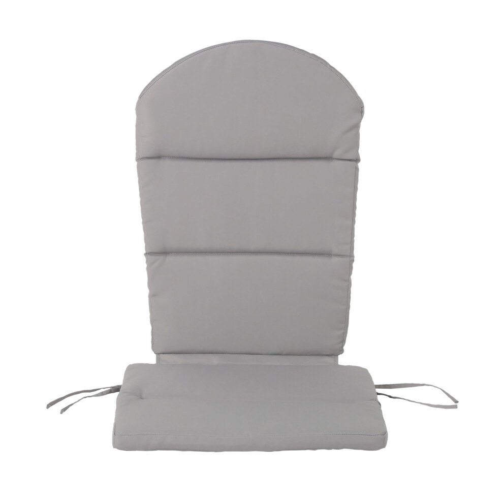 Coussin de chaise Adirondack d'ext   rieur r   sistant     l'eau Christopher Knight Home Reed, gris, 1 unit    (paquet de 1)