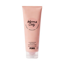 Victoria's Secret PINK Lotion parfum   e chaude et confortable Notes de vanille, noix de coco et fruit de la passion Lotion pour le corps parfum   e