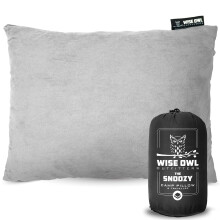 Wise Owl Outfitters Kampeerkussen - Kampeerbenodigdheden en reiskussen voor in het vliegtuig Kamperen en reizen - Wasbaar kussen van traagschuim - Kle