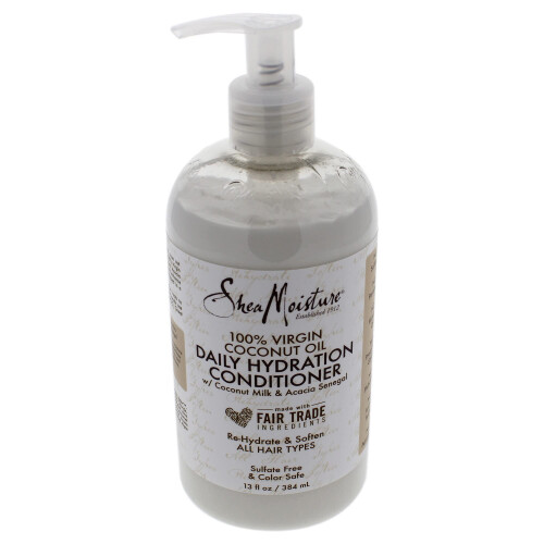 Shea Moisture 100% Παρθένο Λάδι Καρύδας Conditioner Ενυδάτωσης για Unisex - 13 oz 2
