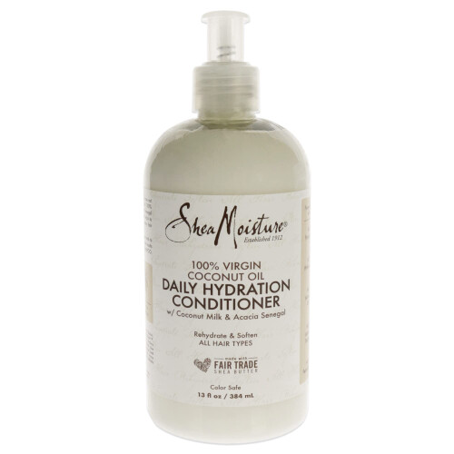 Shea Moisture 100% Παρθένο Λάδι Καρύδας Conditioner Ενυδάτωσης για Unisex - 13 oz