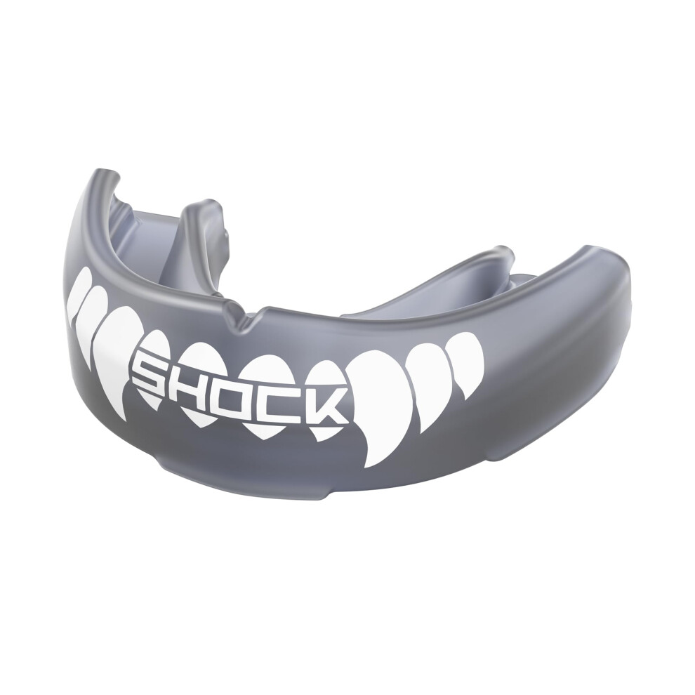 Schokdokter Shock Doctor Mouth Guard For Braces Upper Teeth Protection Instant Fit Adult & Youth Sizes