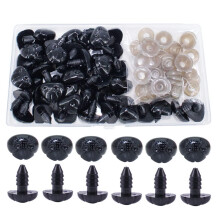 Bestartstore 50st 16x19mm svart plast Diy hund nsa skerhet nsa fr fyllda djur som gr hantverk