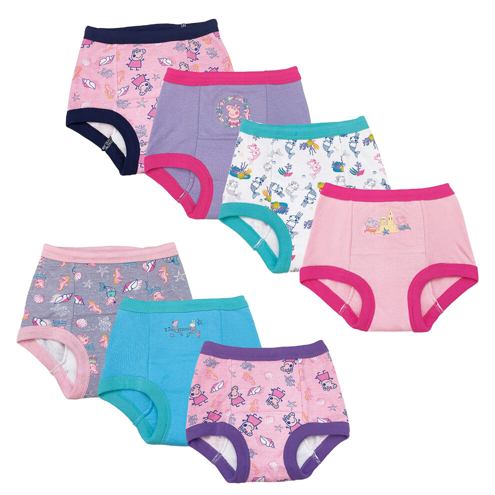 Peppa Pig unisex baby Pants Multipack and Toddler Potty Training Underwear  Peppagtraining7pk  3T US