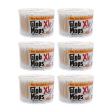 Glob Mops XL 2.0 Wattest bchen, 6er-Pack | Extra saugf hig | Umweltfreundlich | Insgesamt 1800 Wischmopps