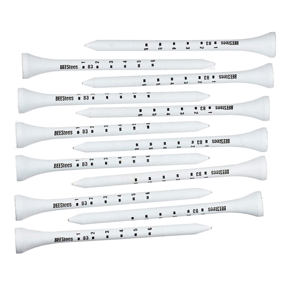 Lot de 100 tees de golf en bois de 83 mm pour homme, cadeaux de Noël et d'anniversaire