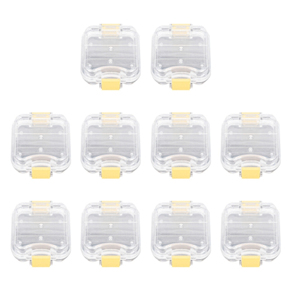 10Pcs Plastic Denture Tooth Box