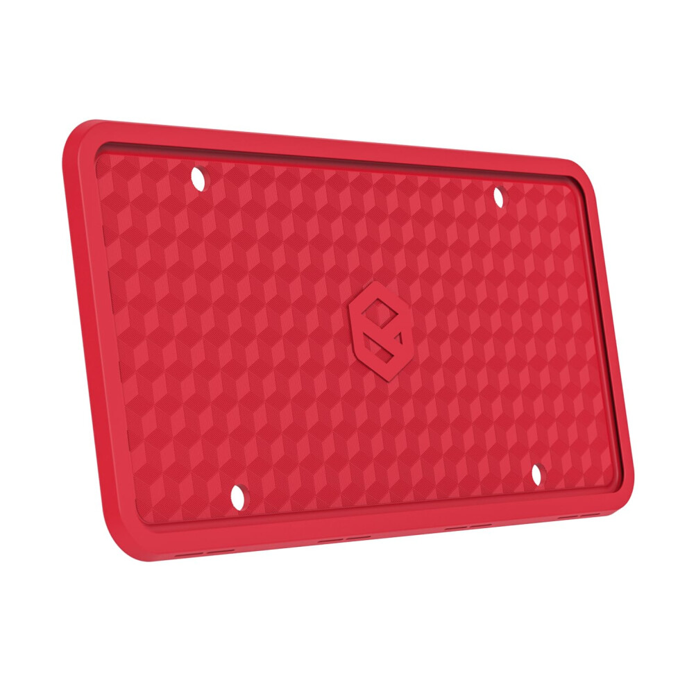 Rightcar Solutions Silicone License Plate Frames | The Original Premium Grade Silicone Car Plate Frame | Rust Proof Rattle Proof Weather Proof Licen 655646455846