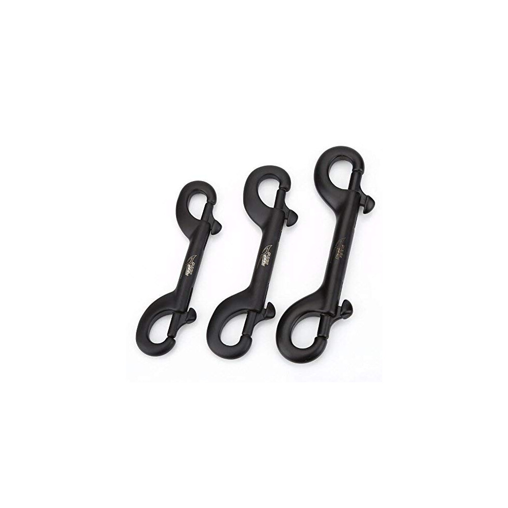 Tauchschnalle, Doppelseitiger Karabinerhaken, Tauchhaken Aus Edelstahl, Doppelseitiger Cliphaken, Bolzen-Schnapp-Tauchschnalle, 3,5 Zoll, 3,9 Zoll, 4,-image