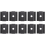 10 x Centre Clamp PV Solar Panels, Module Clamp for All Frame Heights 1