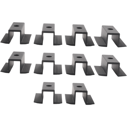 10 x Centre Clamp PV Solar Panels, Module Clamp for All Frame Heights 1