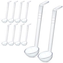 Small Ladle Mini Ladle for Sauce Long Handle Plastic Punch Bowl Ladle