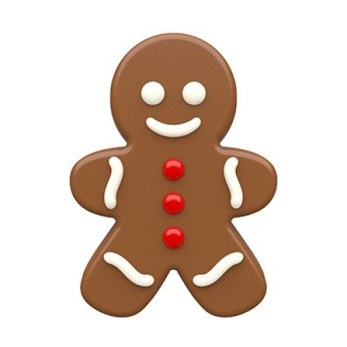 Molde de Chocolate para Biscoitos Mini Homem de Gengibre SpinningLeaf 1