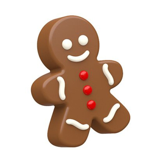 Molde de Chocolate para Biscoitos Mini Homem de Gengibre SpinningLeaf 2