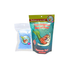 Originln pytel lejna Morsk panna lejno (boruvkov cukrov vata) Drek s novinkou Poop Gag (1 oz. jeden pytel) Uvnitr samolepka zdarma.