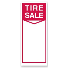 Tire Labels - Tire Sale Roll of 250 Stickers Size 6"""""""" X 2-1/2"""""""" (150mm X 63.50mm) (1)