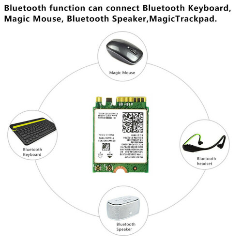 AC8265 WiFi Card+6DB Antenna Network Adapter for Nano Module 2
