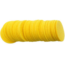 Playfully Ever After 2,5 tommer gule 46 stk stive filtcirkler