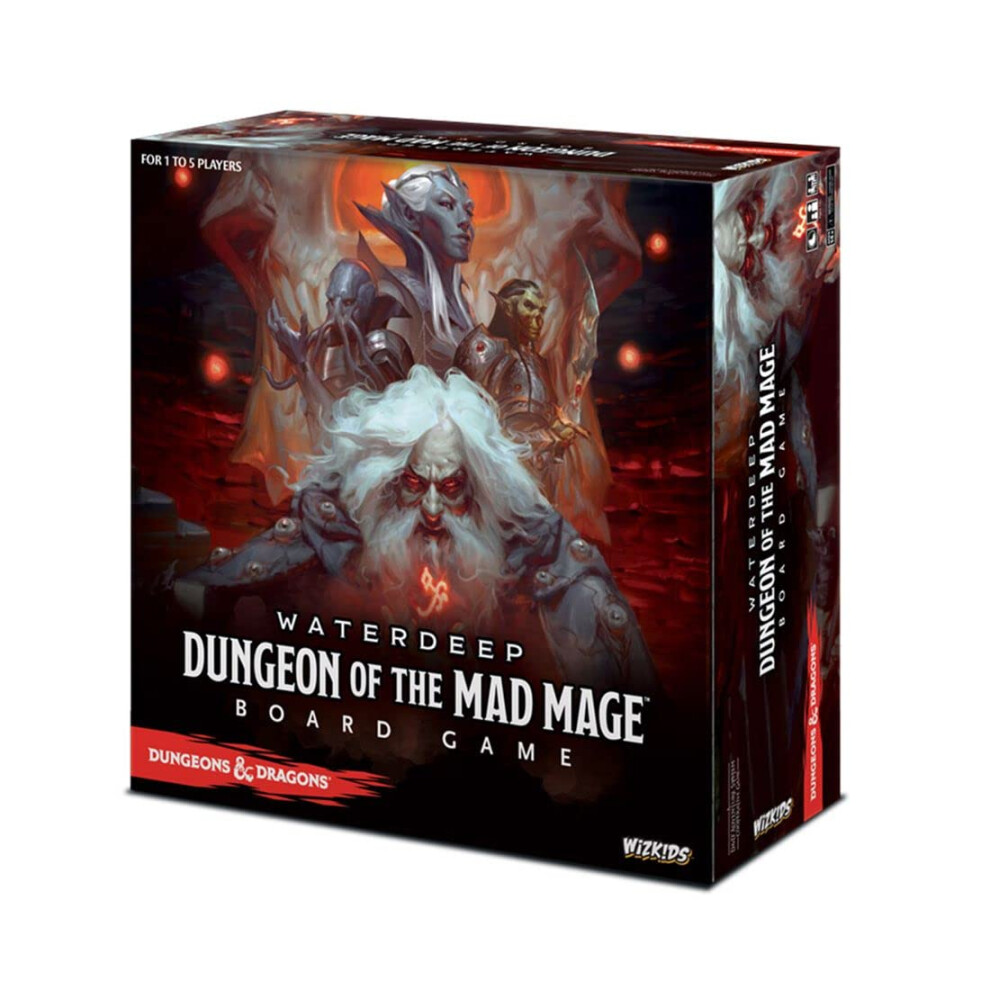 Wizkids D&D Waterdeep: Dungeon Of The Mad Mage Adventure System Board Game - Standard Ed