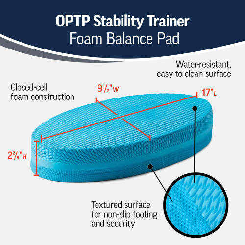 OPTP Stability Trainer - Στρώμα Ισορροπίας για Φυσικοθεραπεία, Γυμναστική, Πιλάτες, Γιόγκα 2