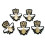 Patches Nipitshop Set 5 PC 1