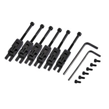 6 kpl metallikitara lukitut jousisatulat Floyd-Rose Tremololle