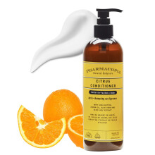 Pharmacopia Citrus Conditioner Nat rlicher Feuchtigkeitsspender f r die Kopfhaut, vegane und tierversuchsfreie Haarpflege mit Sheabutter, Aloe