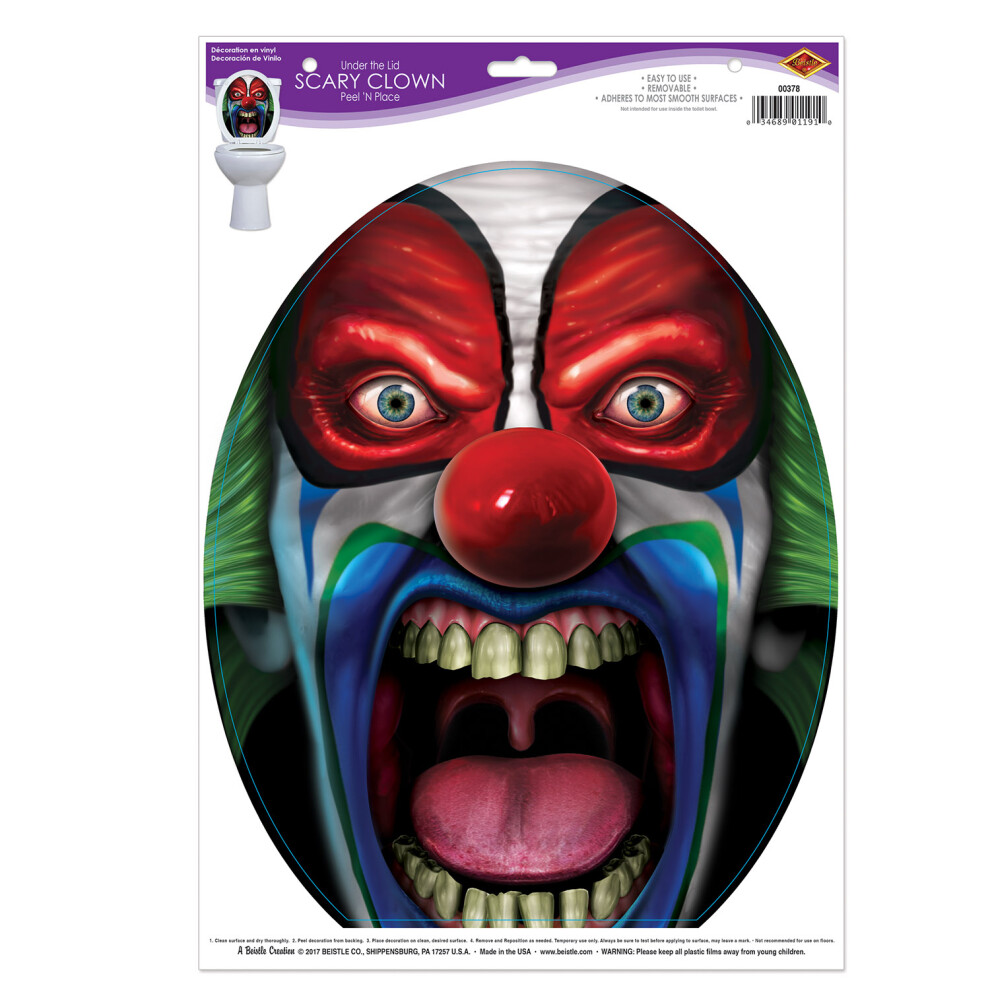 Onder Het Deksel: Enge Clown, Schil En Plaats-image