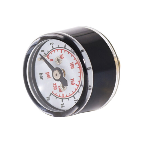 Mini manometro per PCP Air da immersione, micro-pressione, 16 bar, filettatura 1/8 NPT