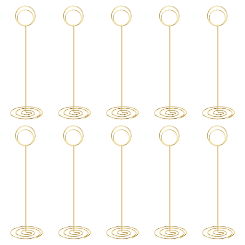 10Pcs 8,75 polegadas Número de mesa Suportes para recepção de formatura de casamento 2