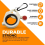 5Pcs Cable Tie Organizer, Tool Belt Tie Holder Without Tie 7